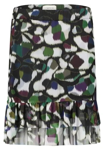 Women's 9306/7794 Skirt, Green/Black, 16