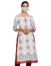 womens A-line, White, 36