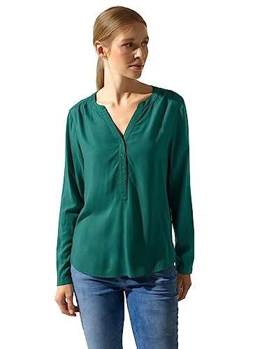 Women's A342427 Viscose Blouse, Lagoon Green, 10