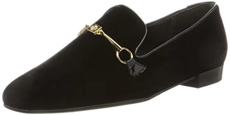 Women's Abigail Loafers, Black (Black), 7 UK