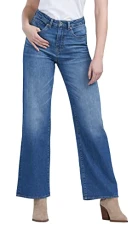 Women's Addie High Rise Wide Leg Jeans, Antique Sanded, 31