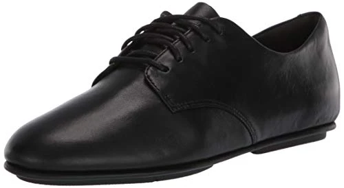 Women's Adeola Leather Lace-Up Derbys Oxford, All Black, 3 UK