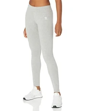 Women's Adicolor Essentials Leggings, Medium Grey Heather, S Women's Adicolor Essentials Leggings, Medium Grey Heather, S