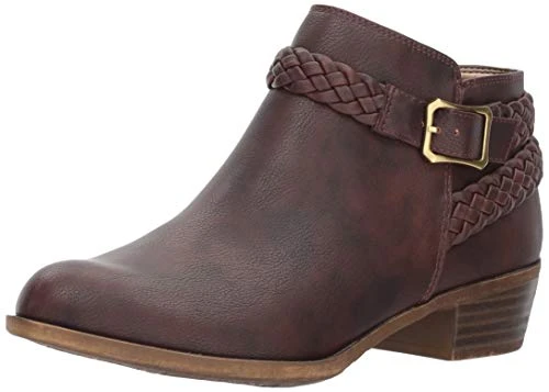 Women's Adriana Ankle Bootie, Brown, 6 UK