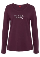 Women's AK-142-1-45 Pajama Top, altrosa, Women's AK-142-1-45 Pajama Top, altrosa,