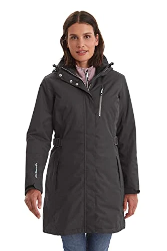 Women's Alisi winter parka with zip-off hood