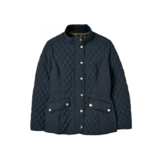 Womens Allendale Padded Quilted Country Jacket Coat, Dark Navy, 16 Womens Allendale Padded Quilted Country Jacket Coat, Dark Navy, 16