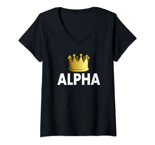 Womens Alpha V-Neck T-Shirt