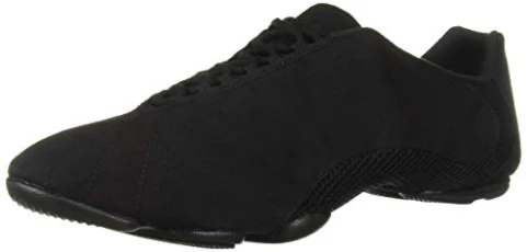 Women's Amalgam Canvas Dance Shoe, Black, 13 UK
