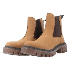 Women's Ankle Boot Nabuk Nut WL22508A, Nut, 7 UK
