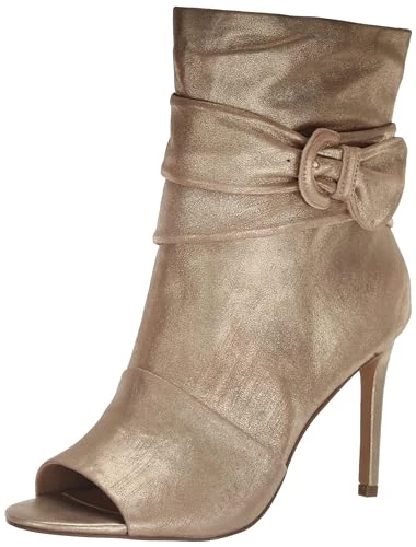 Women's Antaya Open Toe Bootie Ankle Boot, Beige/Egypt, 6.5