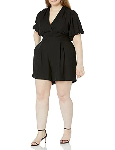 Women's Apparel Women's Plus Size Plain, Black, S Plus