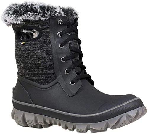 Women's Arcata Knit Snow Boot, Black Multi, 4 UK