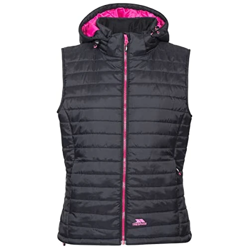 Women's Aretha  Womens Walking Gilet Bodywarmer Multicolor XXS, Black, 6 UK