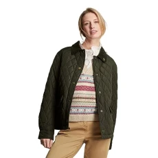 Womens Arlington Quilted Padded Country Coat Womens Arlington Quilted Padded Country Coat