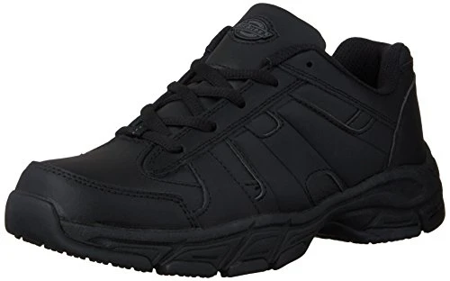 Women's Athletic Lace Work Shoe Black Size: 5 UK