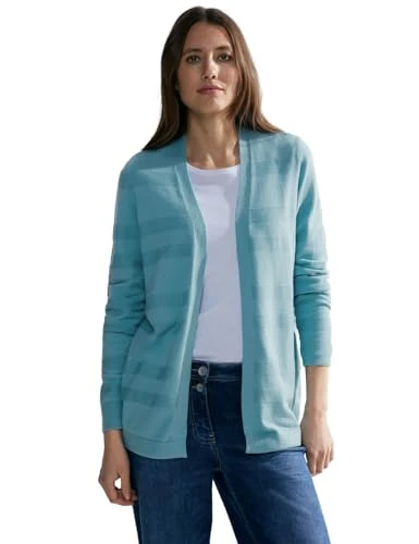 Women's B253737 Structured Cardigan, Stillwater Blue, XL