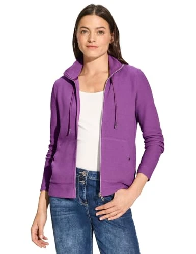 Women's B321766 Lightweight Cardigan, Iced Violet, S