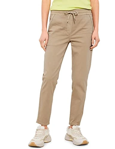 Women's B376274 Jogging Bottoms Twill, Authentic Beige, XL / 28L