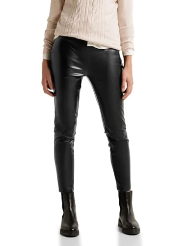 Women's B377018 Casual Pants, Black, L
