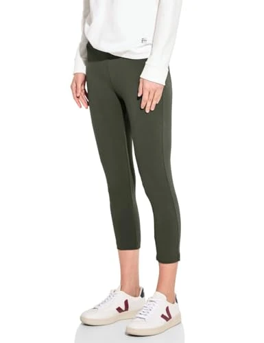 Women's B377568 3/4 Leggings, Cool Khaki, XS / 24L