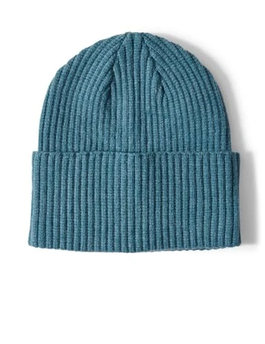 Women's B572542 Knit Beanie, Aqua Melange, One Size