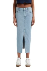 Women's B8295ax Skirt, Lt.indigo, 12