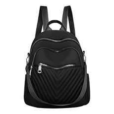 Women'S Backpack Handbag Anti-Theft Ladies Backpack Fashion Pu Leather Backpack for Women Ladies Rucksack Shoulder School Bag Backpack Shoulder Bag with Adjustable Strap for Travel