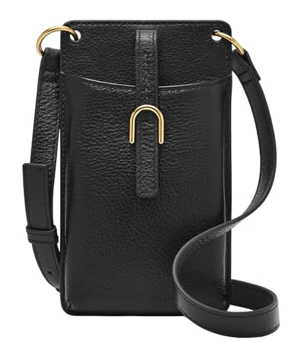 women's bag Vada, black LiteHide cell phone case for women, l: 10.2 cm, w: 0.6 cm, h: 17.8 cm, ZB1893001