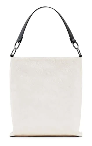 Women's Bag_LOGORAMA BUTAN 1008 Beige Crude, White, U