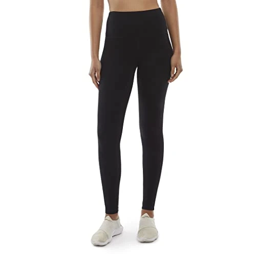Women's Bci Full Length Ankle Leggings, Black Salt, M