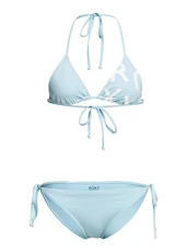 Women's Beach Classics Tie Side - Triangle for Young Women Bikini Set, Cool Blue, M UK Women's Beach Classics Tie Side - Triangle for Young Women Bikini Set, Cool Blue, M UK