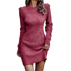 Womens Beach Dress Long Sleeve Plus Size Long Sleeve Plus Size Womens Jumper Dress Size 20 Evening Tops for Women UK Graduation Gifts for Her Womens Winter Dresses Knit Dress Holiday Essentials