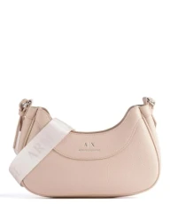 Women's Beige Faux Leather Satchel Handbag, One Size Women's Beige Faux Leather Satchel Handbag, One Size
