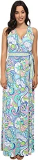 Women's Bellina Maxi Wrap Dress - Multi - Small