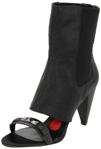 Women's Betty D Black Ankle Strap Heel Y00030Ps234T8013 5 UK