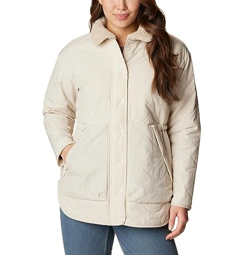 Women's Birchwood Quilted Jacket, Dark Stone, L