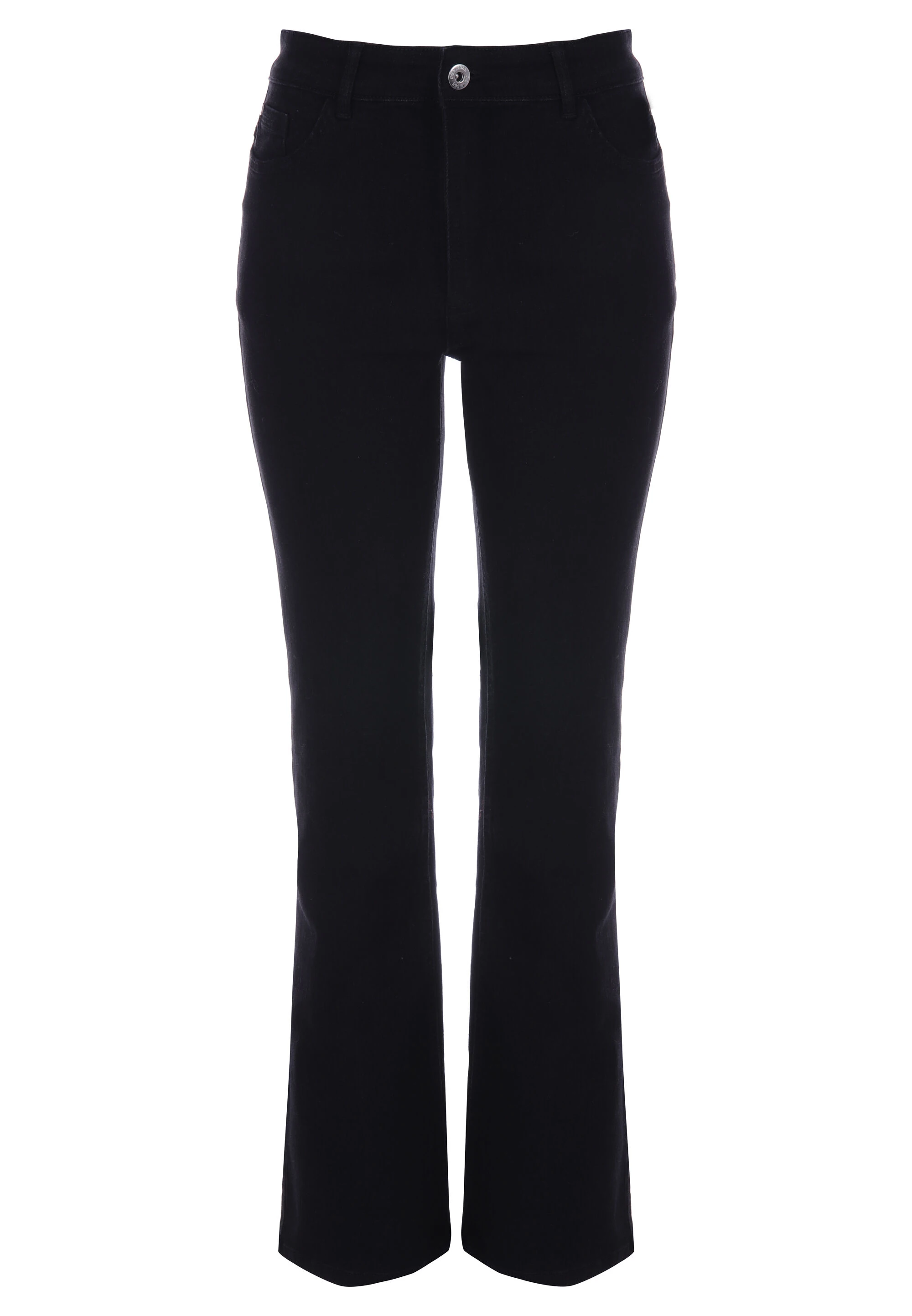 Womens Black Alexa Bootcut Jeans