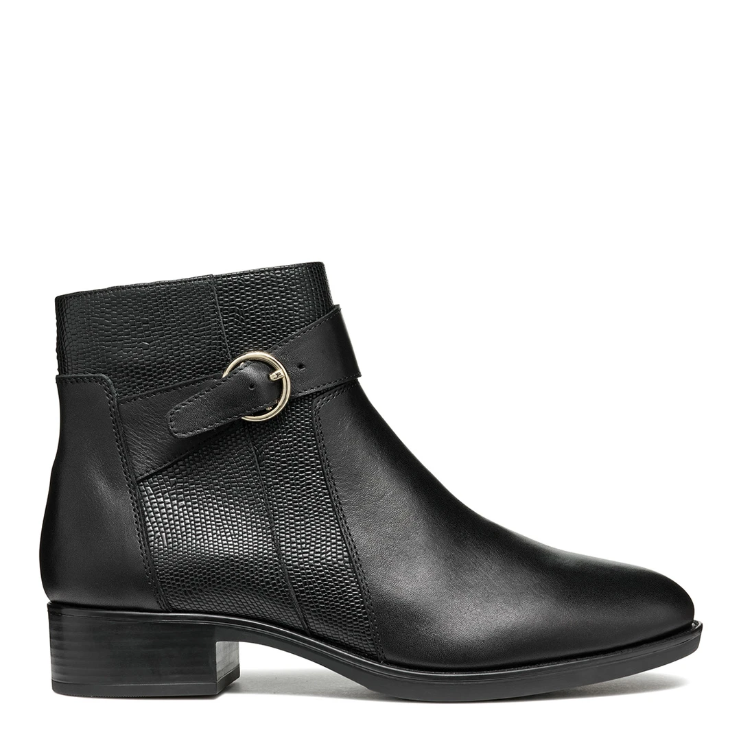 Womens Black Felicity Ankle Boot