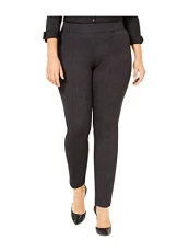Womens Black High Waist Heather Skinny Leggings 2 Womens Black High Waist Heather Skinny Leggings 2