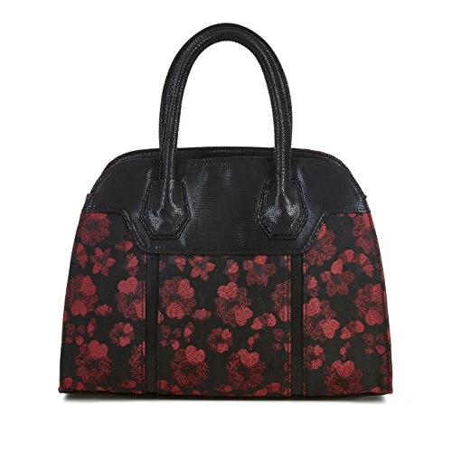 Women's Black Red Cancun Shoulder Bag