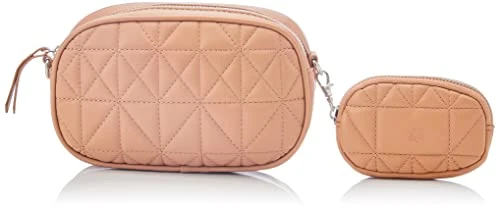 Women's Bolso Doble gua Bag, Marron Claro, Talla Única
