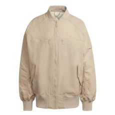 Womens Bomber Jacket Beige XS