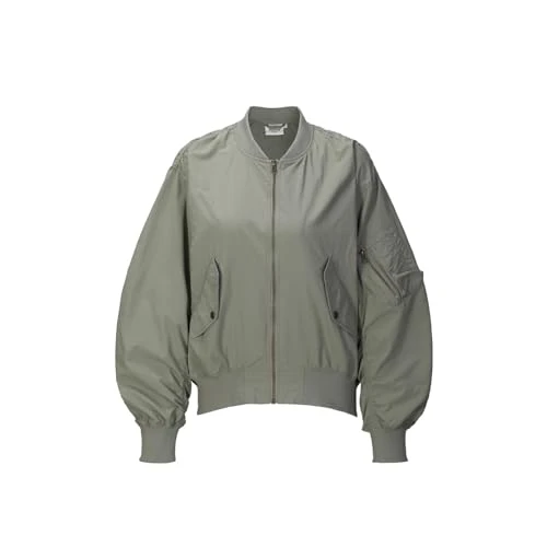 Womens Bomber Jacket Light Green L