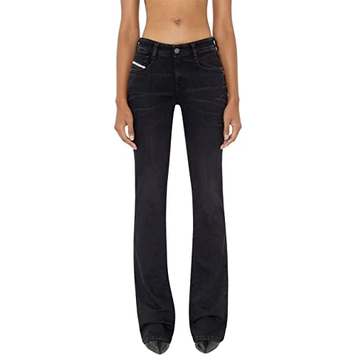 Womens Bootcut Jeans Black 31W / 32L
