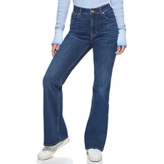 Women's Boreum High Rise Flare Jeans, Dark Wash, 29 Women's Boreum High Rise Flare Jeans, Dark Wash, 29