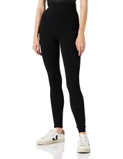 Women's Bozcaada High Waist Rib Leggings Trouser, Moonless Night, S Women's Bozcaada High Waist Rib Leggings Trouser, Moonless Night, S