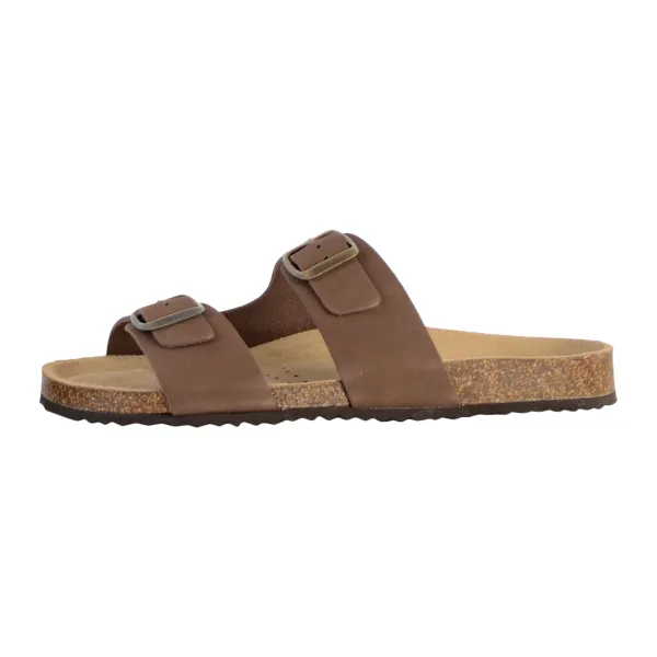 Womens Brown Leather Brionia Sandal - Brown