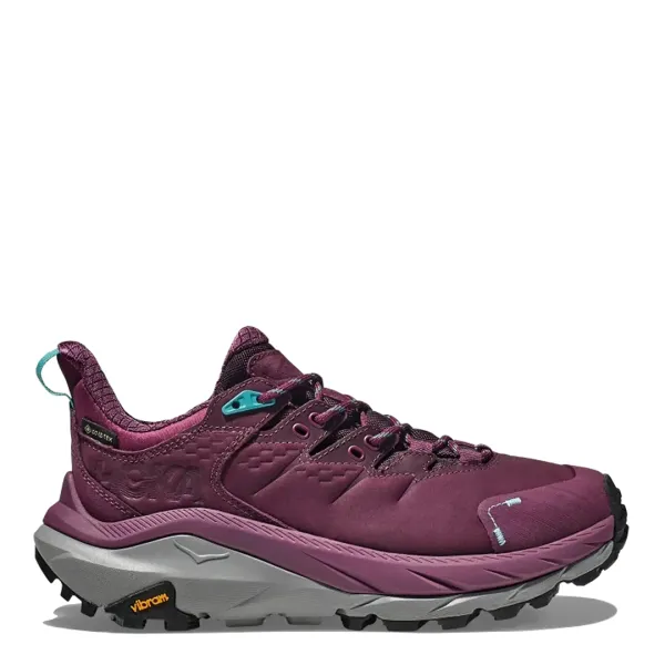 Womens Burgundy Kaha Low GORE-TEX Trainers - Purple