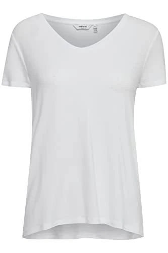 Women's Byrexima V-Neck T-Shirt, Optical White (110601), M